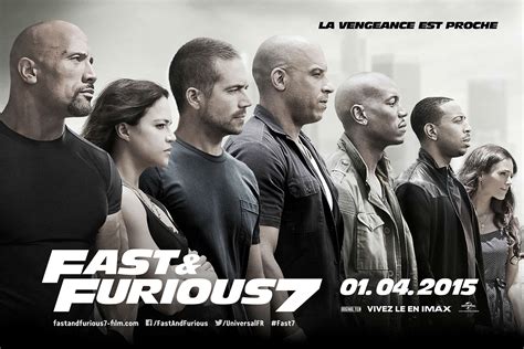 Affiche Du Film Fast And Furious 7 Affiche 2 Sur 7 Allociné