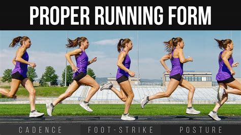 Proper Running Form Cadence Foot Strike And Posture Youtube