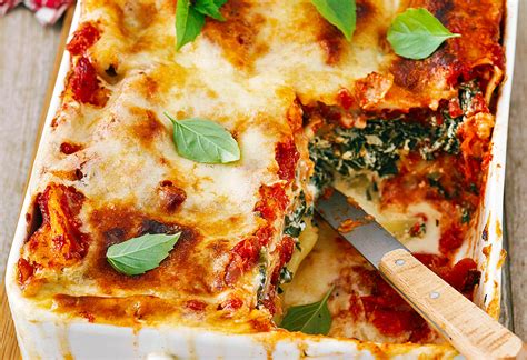 Lasagne With Spinach And Ricotta Recipe New Idea Magazine My Xxx Hot Girl