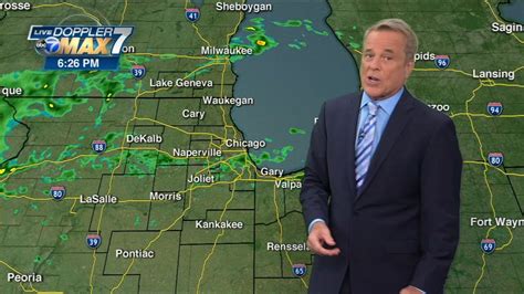Chicago Accuweather Cloudy With Few Showers Overnight
