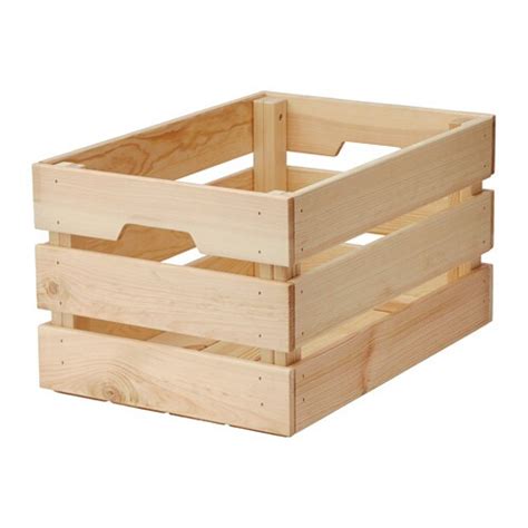 An open shelving unit is great for storage and can accommodate everything you need to store. KNAGGLIG Box - 46x31x25 cm - IKEA