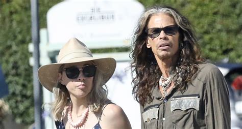 Steven Tyler And Girlfriend Aimee Preston Hold Hands During Weho Outing Aimee Preston Steven