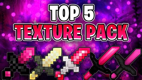New Top 5 Best Mcpe Pvp Texture Packs Fps Boost Pocket Edition
