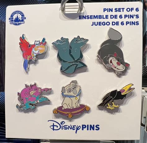 Disney Villains Sidekicks Booster Pin Set At Disney Parks Disney Pins