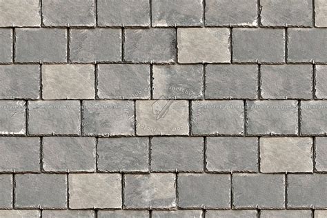 Slate Roofing Texture Seamless 03934