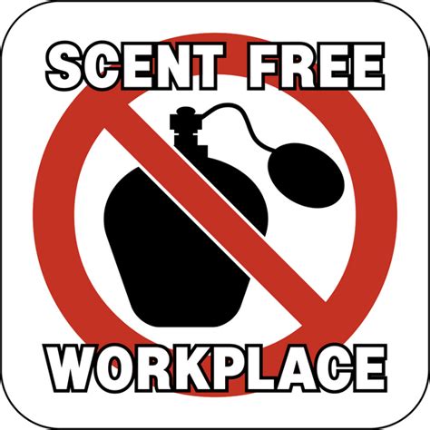 Scent Free Workplace Western Safety Sign