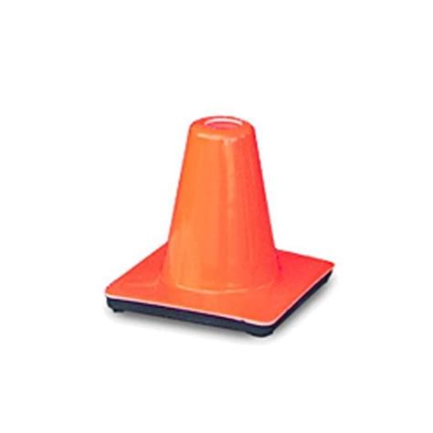 Blaze Orange Mini Traffic Cones Law Enforcement And Public Safety
