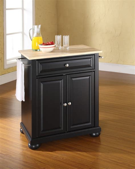 Shop for kitchen island designs including kitchen carts, breakfast bars with stools, butcher blocks, work tables and drop leaf work tables. The attractive Black kitchen island completed by back ...