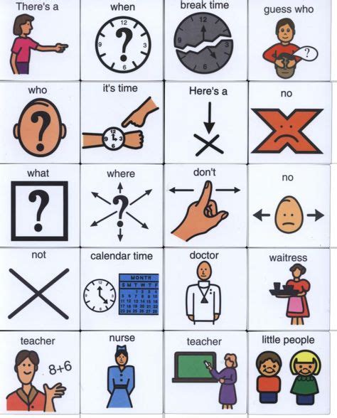 Pecs Symbols Free Pecs Symbols Flashcards For Kids Pecs Symbols