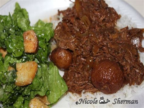 Place all the ingredients in the crock pot. Steak Sauce Chuck Steak (Crockpot) ~ Colie's Kitchen