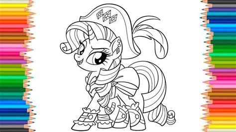 My Little Pony The Movie Coloring Page | Coloring Book Videos For
