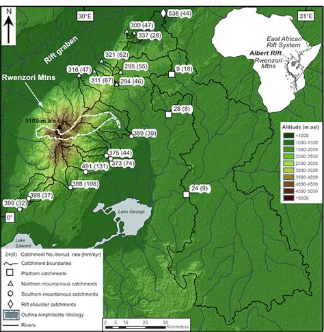 Rwenzori Mountains Map Nkuringo Safaris Bespoke Uganda Tours