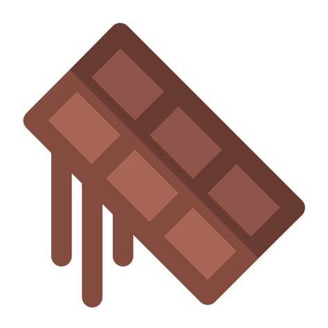 Chocolate Cacao Bar Iconos Alimentación Bebidas Y Restaurantes