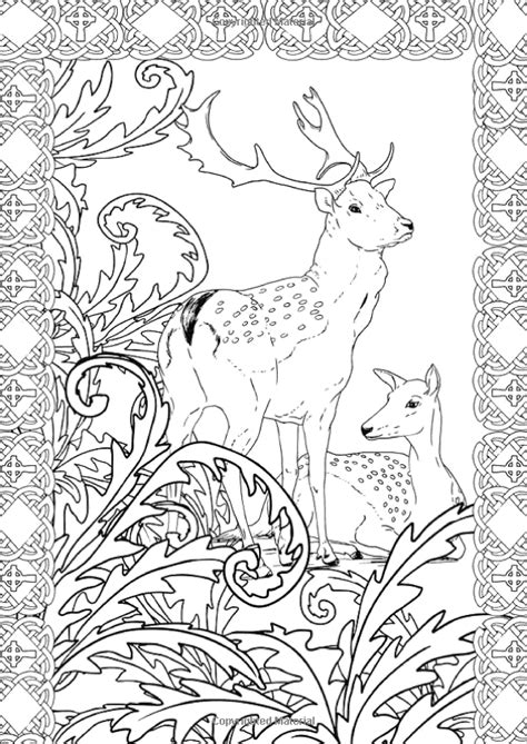 Enchanted Forest Coloring Pages To Print Coloring Pages