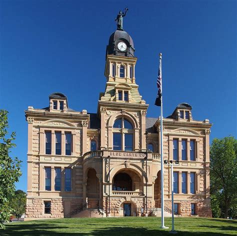 Blue Earth County Courthouse Located In Mankato Minnesota The