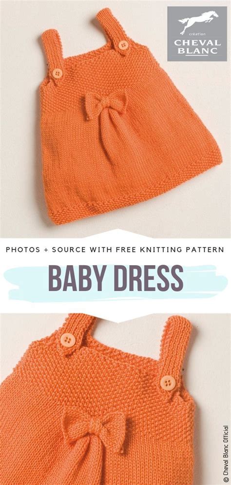 Simple Knitted Baby Dresses Free Patterns Baby Dress Pattern Free
