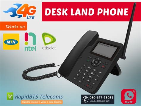 Ntel 4g Lte Advanced Landline Desktop Phone Adverts Nigeria