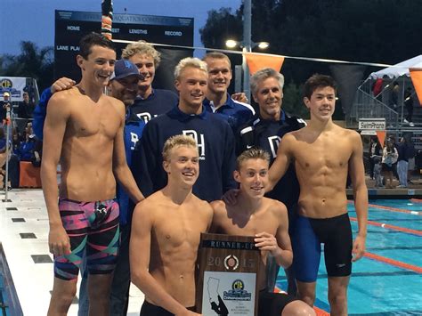 Dolphin Report Boys Swim Takes Second At Cif Ss Dana Point Times