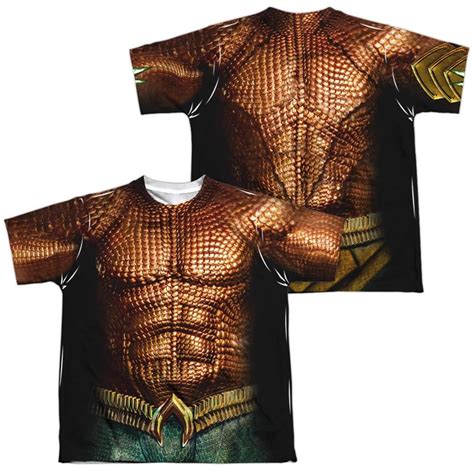 All merchandise is owned by this wrestler, promotion or media organization. Aquaman Movie Double Sided Costume Men's T-Shirt
