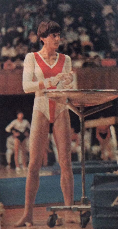 Nadia Comanechi Nadia Comaneci 1976 Leotard Fashion Gymnastics