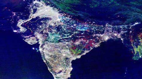 Goddess Lakshmi Could Not Have Missed This Nasa Releases Map Of India