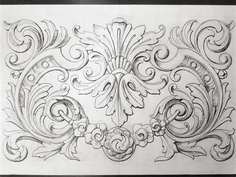 We can convert any drawing into a machine embroidery design, which then can tell your machine all instructions. ornamental design | Ornament drawing, Wood carving designs ...