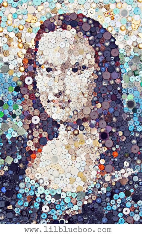 How To Make A Button Art Collage