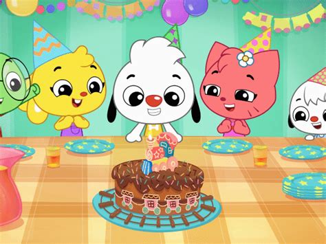 Happy Birthday Party  By Playkids Find And Share On Giphy