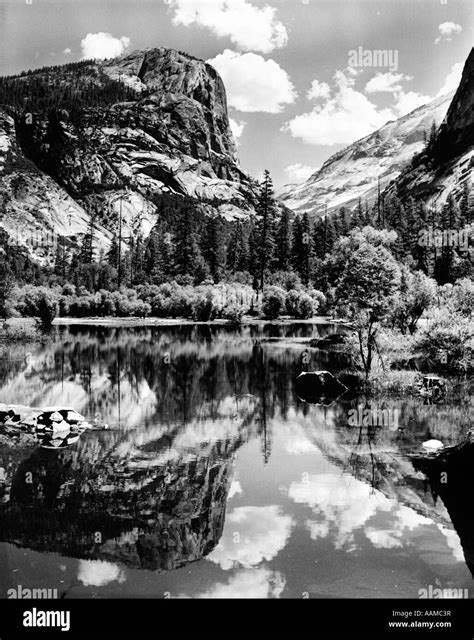Mountains Lake Reflection Stock Photo Alamy