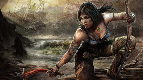Lara Croft Tomb Raider Artwork Wallpapers | HD Wallpapers | ID #12433