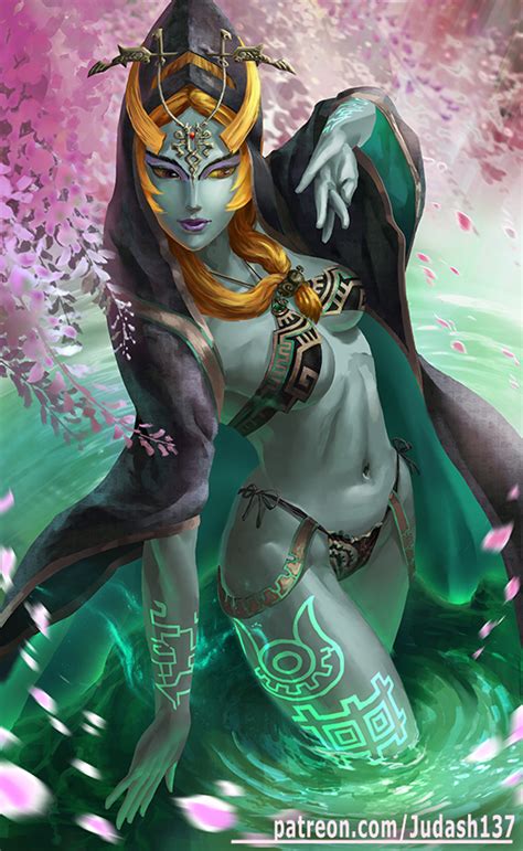 Midna And Midna The Legend Of Zelda And More Drawn By Judash Danbooru