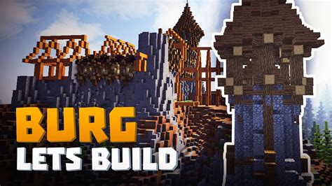 Minecraft Burg Bauen Mittelalter Tutorial Lets Build Deutsch YouTube