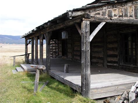 Valles Caldera Movie Set Cabin