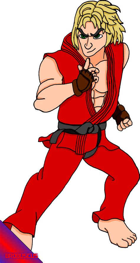 Ken Masters Street Fighter By Brobuscus101 On Deviantart