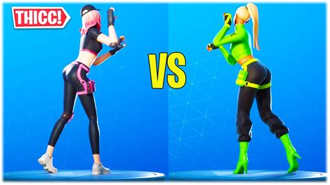 Fortnite Dance Contest Athleisure Assassin Vs Kyra Thicc 😍 ️ Youtube