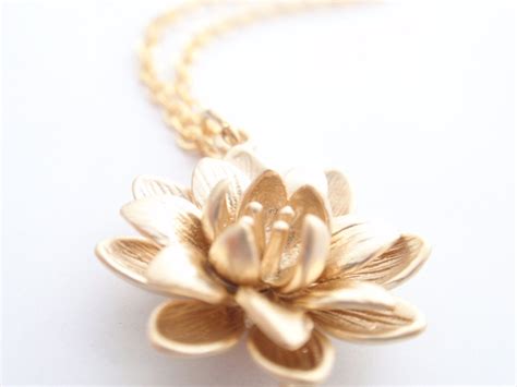 Flower 14k Gold Filled Necklacesimple Everyday By Siemprejewelry 25