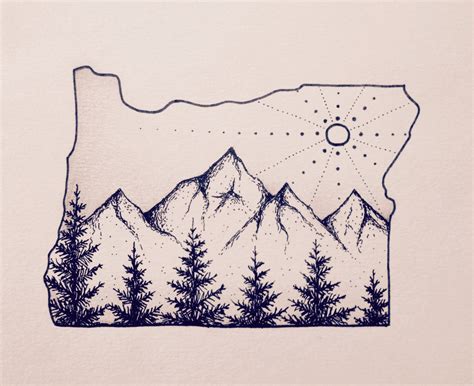 Provides drawings of landscapes, plants, animals, and other aspects ol nature accompanied in comments from the artist on how and why he drew susie wynne specializes in painting animals, and over the years she has perfected her drawing and watercolor techniques to demonstrate how anyone. Oregon Drawing at GetDrawings | Free download