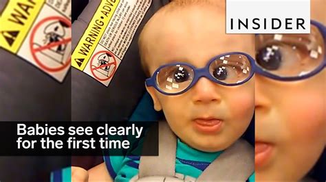 These Babies Are Seeing Clearly For The First Time Youtube