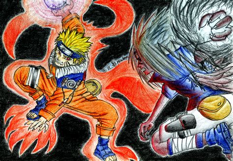 Naruto Vs Sasuke By Karasuba On Deviantart