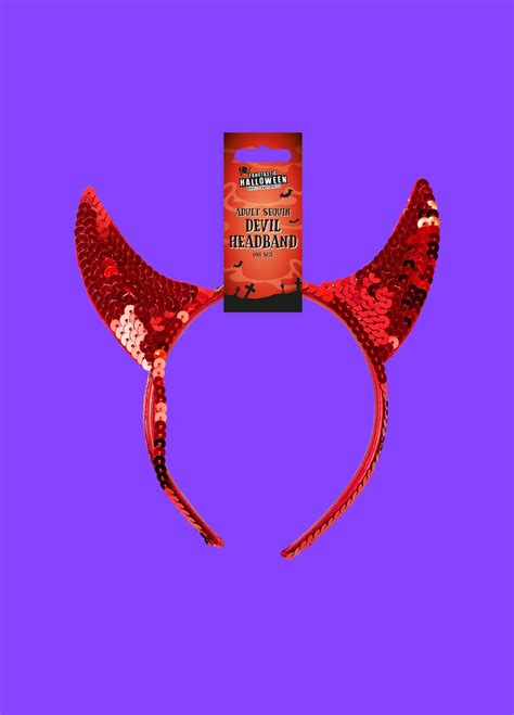 Halloween Devil Headband Scribbler