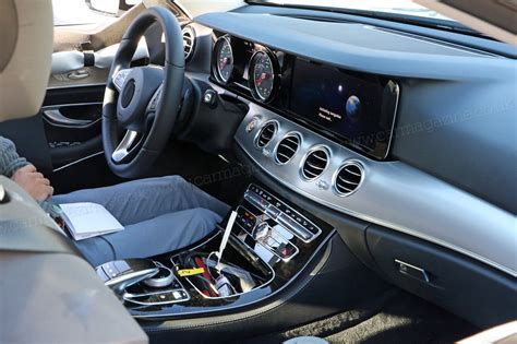 Square Eyes As Standard First Look Inside 2016 Mercedes E Class Car