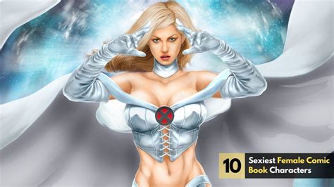 Top 10 Sexiest Female Comic Book Characters Wonderslist
