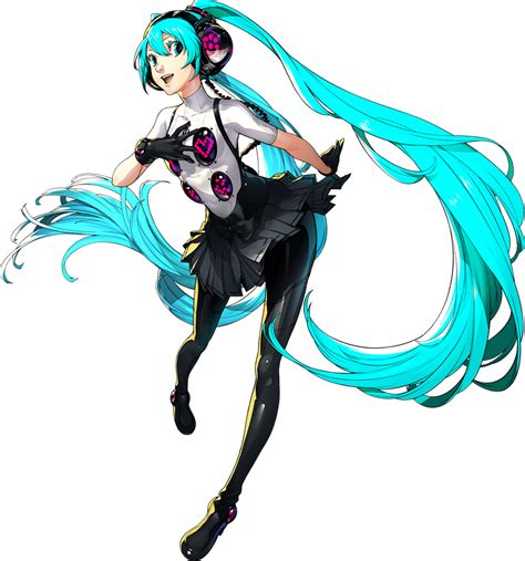 Hatsune Miku Character P4d Persona 4 Dancing All Night Official