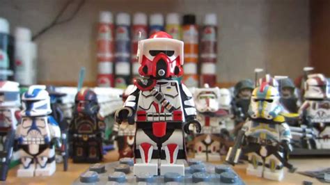Custom Lego Star Wars Arc Arf Trooper Minifigure Youtube