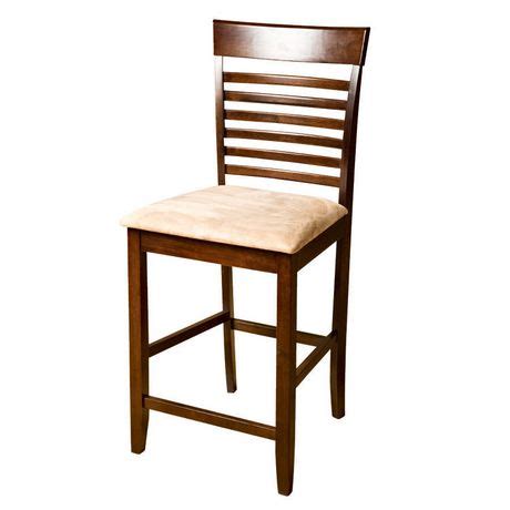If you choose wooden stools or chairs alloy for kitchen counter stools with backs pole be certain the construction and materials are sturdy enough to bear the weight and protect the people sitting on them. Topline Home Furnishings Cherry Solid Wood Counter-Height ...