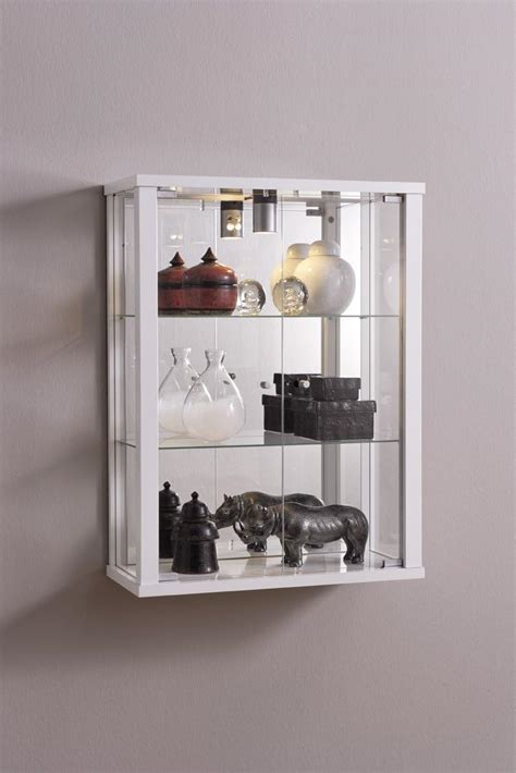 Wall Display Cabinets With Glass Doors Image To U