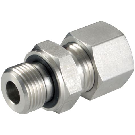 316 Stainless Steel Compression Fittings 10mm Od X M14x15 Male Stud