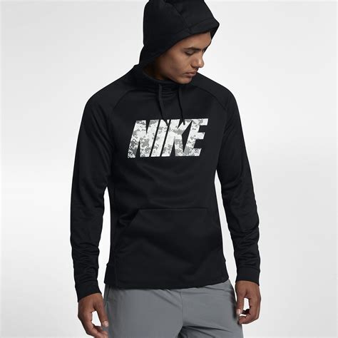 Nike Mens Therma Training Hoodie Black