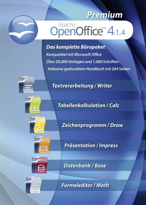 Openoffice 414 Premium Full Version 1 Licence Windows Office Package