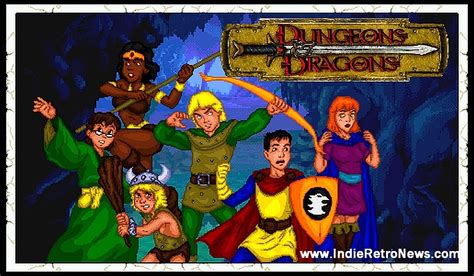 Indie Retro News Dungeons And Dragons Animated Series Fan Based